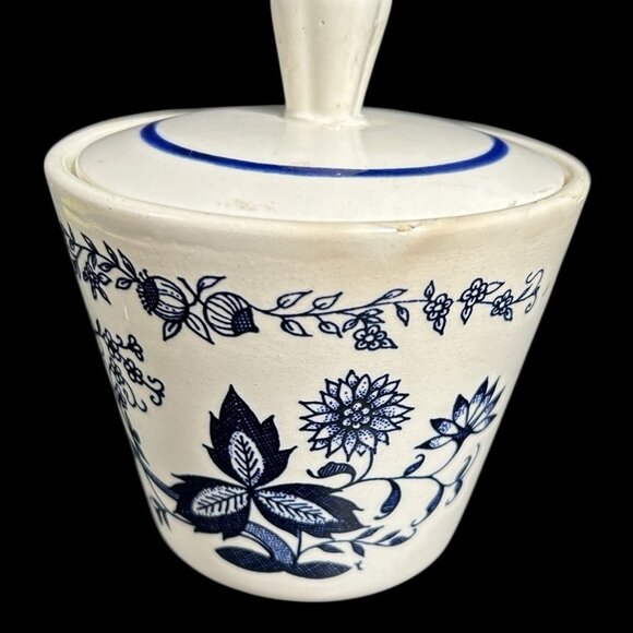 Anfora Azulejo Covered Condiment / Sugar Bowl - Picture 5 of 10